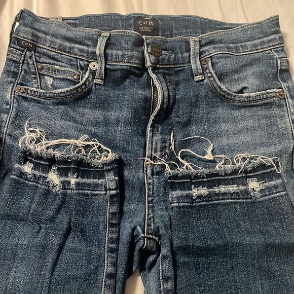 Citizens Of Humanity Rocket Crop High Rose Skinny Size 25 - Picture 4 of 9